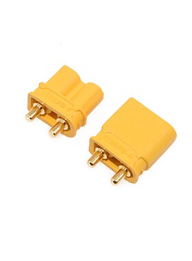 XT30UPB-F/M公头母头航模锂电池动力电调插头PCB焊板连接器AMASS