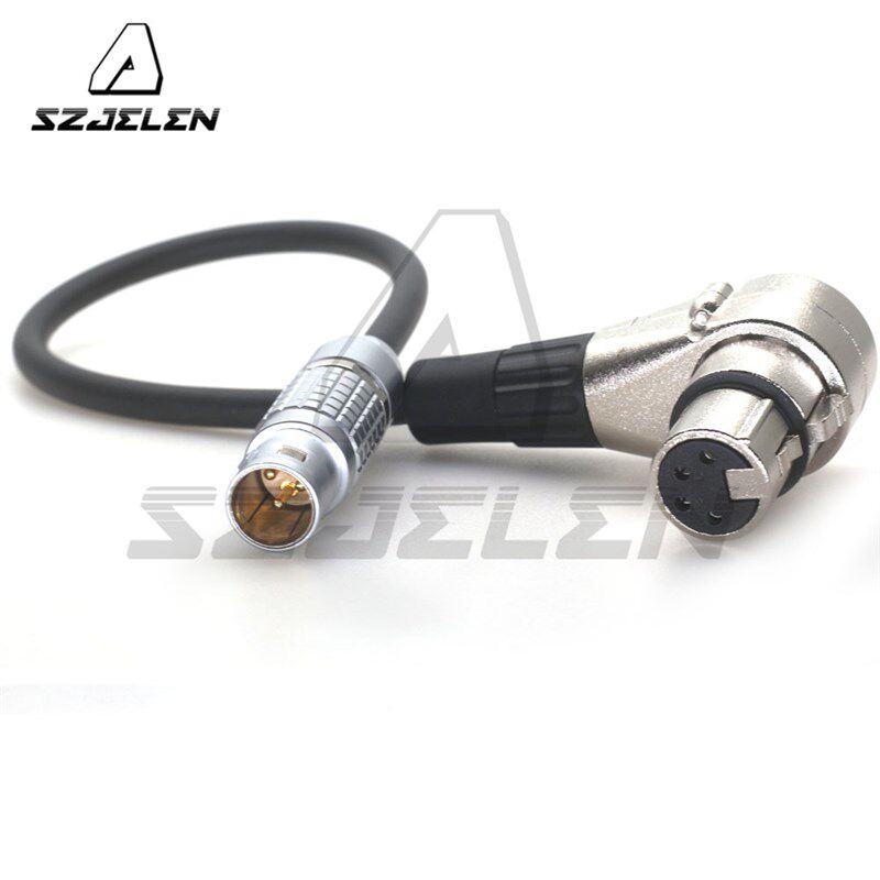 斯坦尼康M2 2B3针供电SONY 威尼斯2 XLR4孔电源线