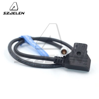 圆美道无线跟焦电源线6针 80cm B口/DATP内置保护板带芯片转6针