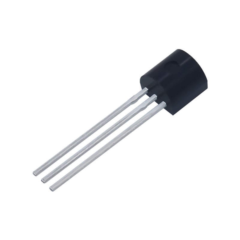 直插 DS18B20 芯片 可编程数字温度器/温度传感器 温度采集TO-92