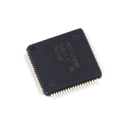 原装正品 贴片 LPC1752FBD80 LQFP-80 32位微控制器 CORTEX M3