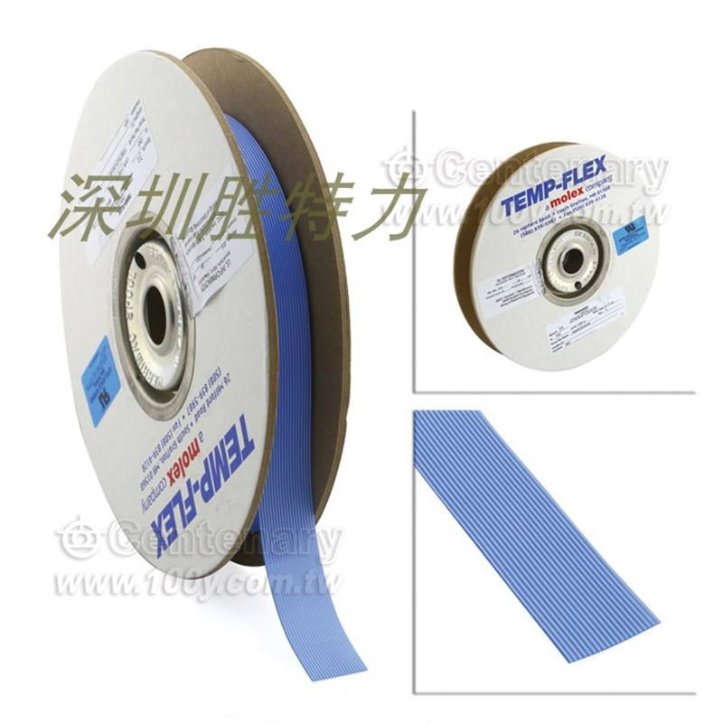 F28H19S-10-050-5 Temp-Flex(MOLEX) FEP高温排线10P 150FT/卷