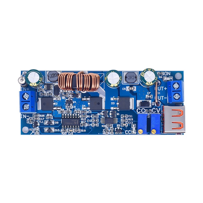 大功率80W升压电源模块2~24v低压专用 恒压恒流带USB18650锂电池