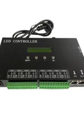H807SA可连机可脱机编程全彩幻彩灯带LED控制器支持Artnet协议