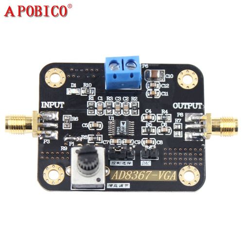 AD8367模块 45dB线性 500MHz 可变增益放大器  AD8367放大器