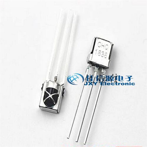 VS1838B 接收头 HX1838 通用一体化万能红外接收头 接收管 带屏蔽