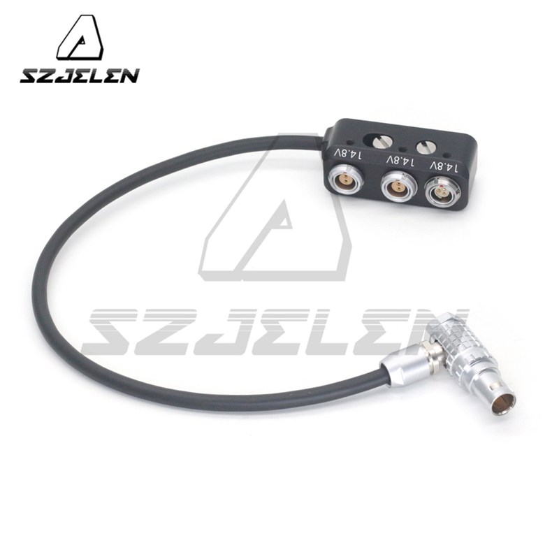 ARRI 相机EXT 7 针转 2x0B2 针和 RS3 针电源分配器开始/停止录制