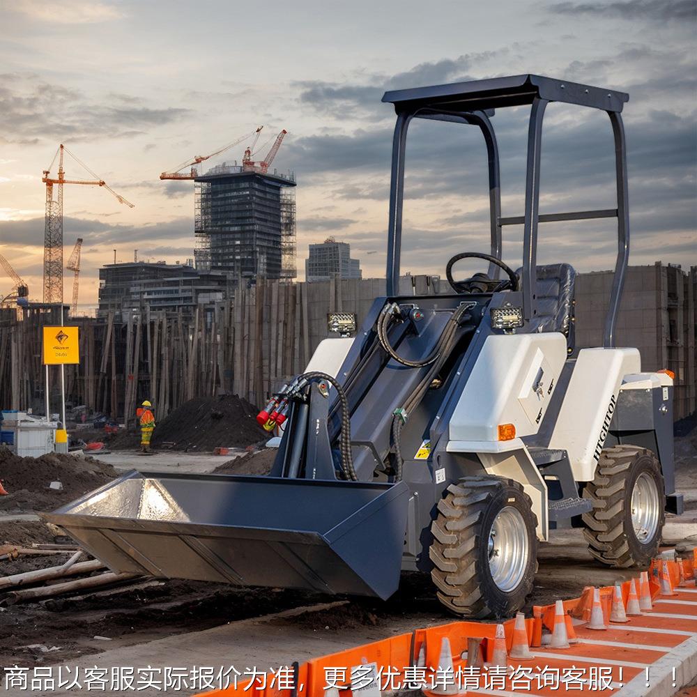 出家口新西兰HT车L28座驾载机 轮HTL28式工程装小铲车 用推土铲装