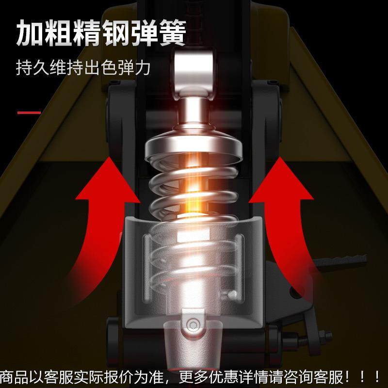 手动叉车2吨2.5T手T5吨动压叉车JBZ托盘装液卸降地升牛