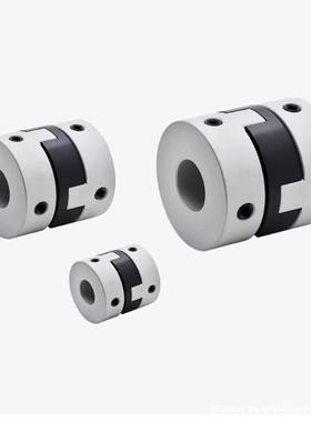 MFJ/DBU03/DCC03-D44/D55/D70铝合金十字环联轴器螺钉夹紧固定型