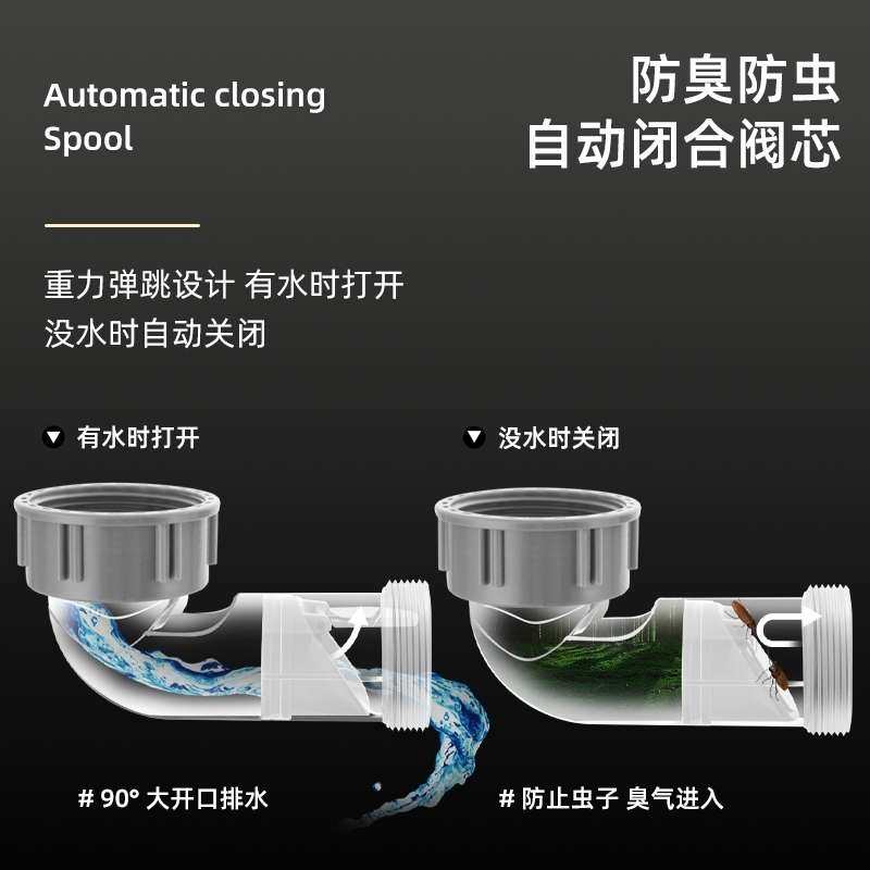 厨房单水槽横向排水管不锈钢盆带溢水孔配件防臭防返水45mm伸缩管,宠物/宠物食品及用品,其它水族用具设备,淘宝优惠券,粉丝福利购,淘宝优惠卷