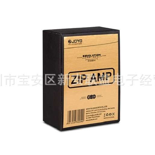 JOYO R-04 ZIP AMP强烈压缩感过载音色增益失真电吉他单块效果器