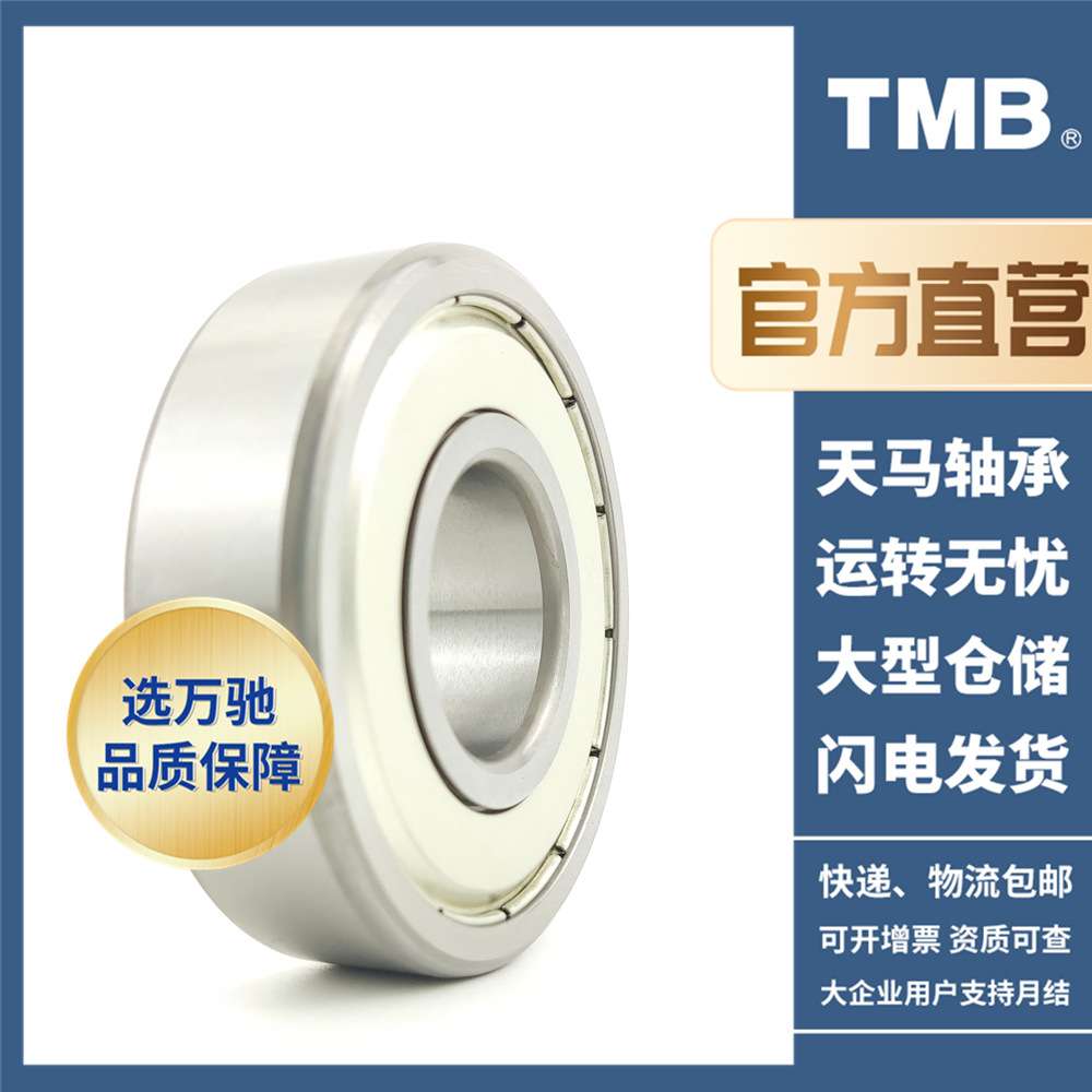 TMB/天马轴承6312-ZZ 2Z高速电机长寿命低噪深沟球轴承通用轴承