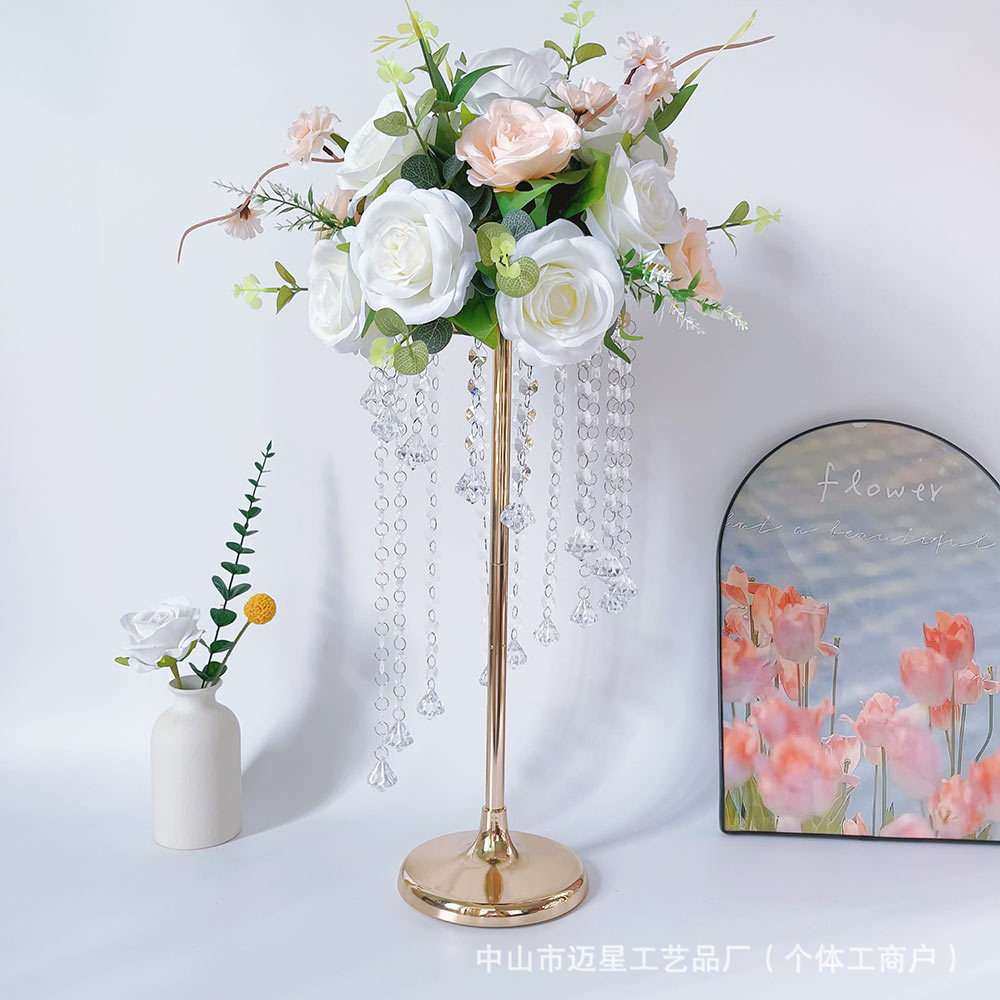 婚礼现场布置花架酒店橱窗装饰摆件家居花瓶婚庆道具路引金色铁艺,节庆用品/礼品,路引,淘宝优惠券,粉丝福利购,淘宝优惠卷