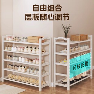 鞋架子家用门口多层出租房用入户门宿舍塑料室内好看小窄鞋柜结实