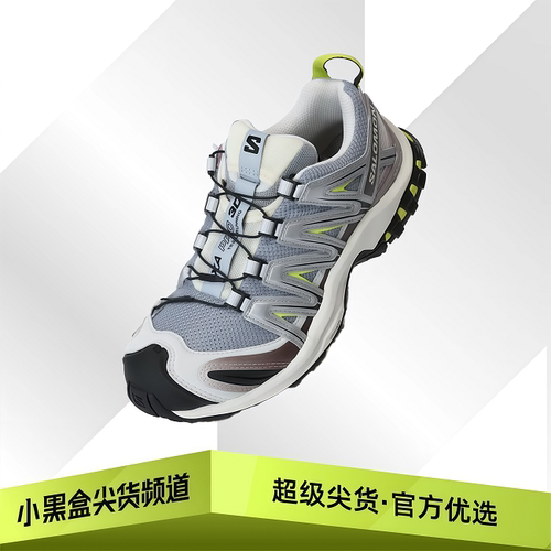 SALOMON萨洛蒙 3D XA PRO 户外休闲舒适跑鞋 沙场灰 412322