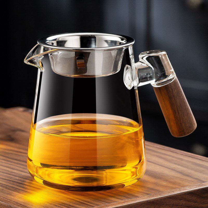 伟升端公道杯过一体茶漏分茶器耐热加厚茶具