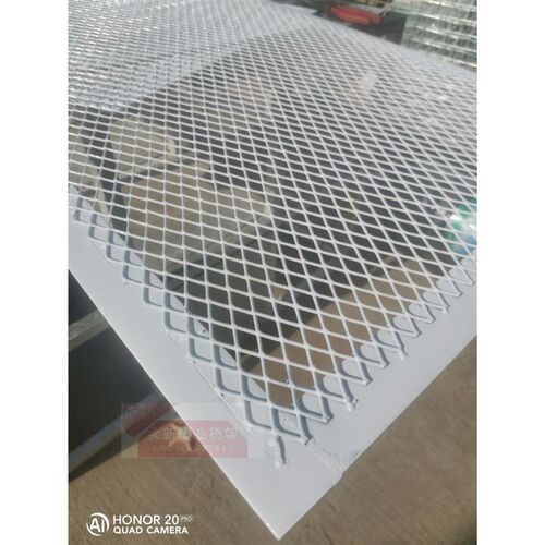 菱形餐WUJ隔饰j网格网片装隔断墙镂空吊顶铁丝网 断屏风厅扁铁网
