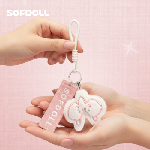SOFDOLL时运绒花毛绒花卉小挂件包包钥匙扣挂饰治愈闺蜜生日礼物