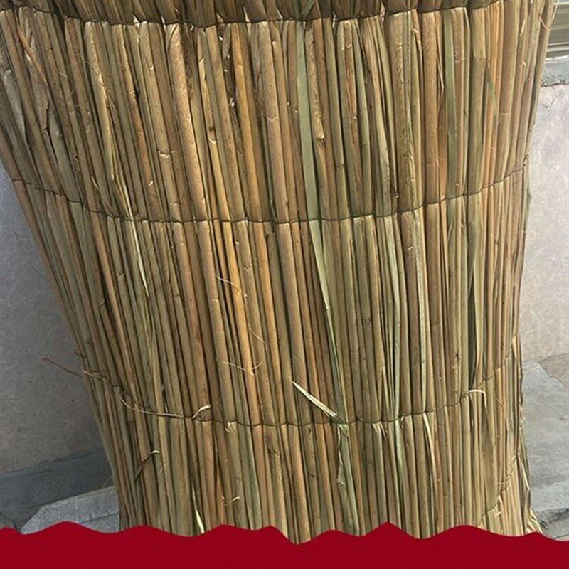 加厚蒲子席铺床手工编织农村拍摄装修道具吊装饰席草席