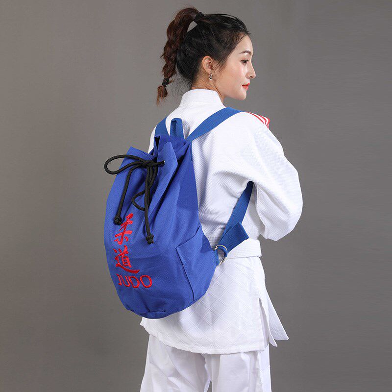 柔道服双肩包定制印log护x具包训练用品包道服道包柔道服书包