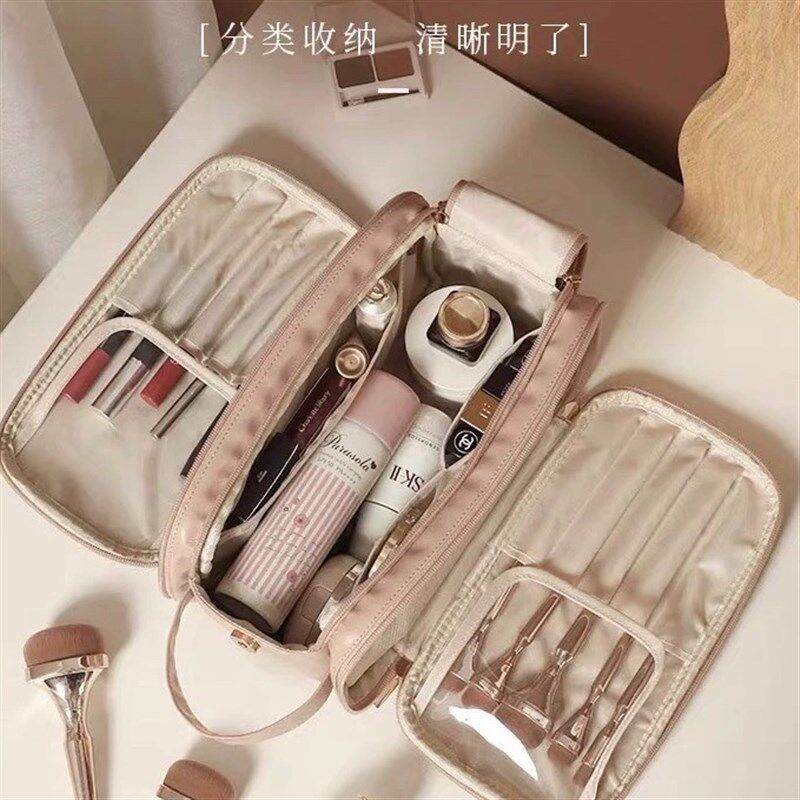 巨能装!大容量化妆收纳包高品质女便携旅行刷品多功能袋超火新款,收纳整理,化妆包,淘宝优惠券,粉丝福利购,淘宝优惠卷