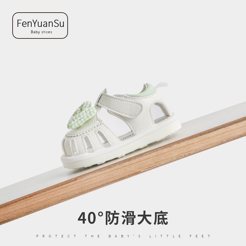 2024宝宝凉鞋女宝宝夏季婴幼儿学步鞋会叫软底透气叫叫鞋婴儿鞋子