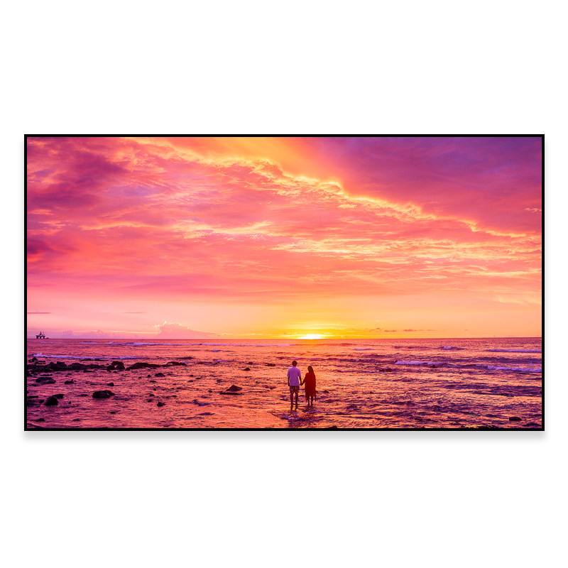 亿立投影幕布100英寸微孔透声幕布120英寸电动幕布150.寸画框幕布