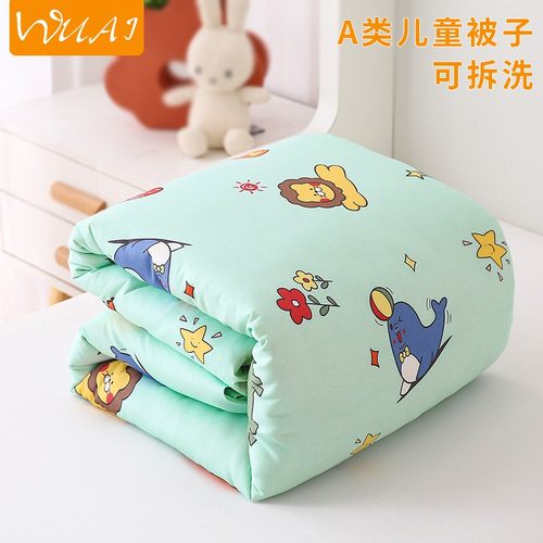 纯棉儿童被套单件卡通1.2米1.5x2.0m幼儿园婴儿宝宝单套被罩全棉