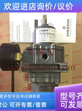 议价费希尔Fisher空气过滤减压阀FS67CFR-60067CF-1663-38656