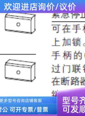 议价NZM3-XDVR塑壳断路器直接操作手柄
