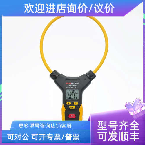 议价PEAKMETER华谊PM2019A柔性交流钳形表3000A高精度钳形PM2019S