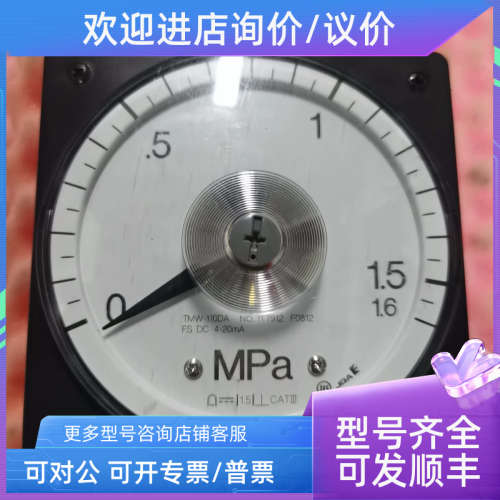 议价TMW-110DA TSURUGA压力表