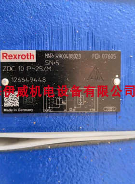议价力士乐ZDC10P-25/M R900488023液压件产