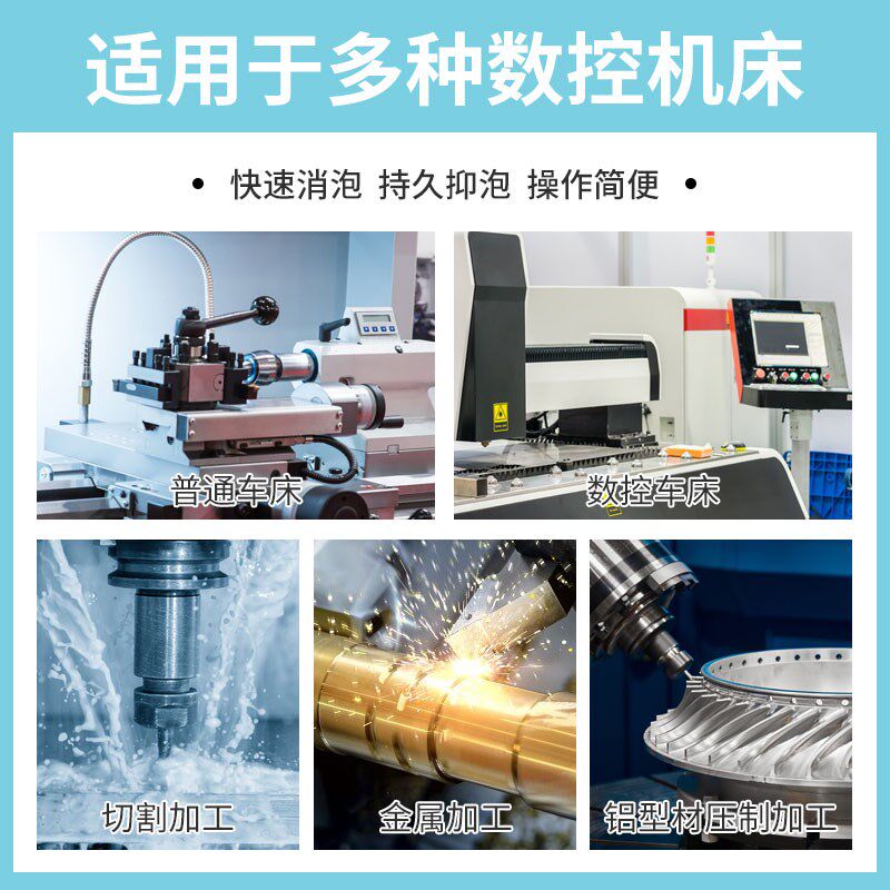 切削液消泡剂有机硅除泡剂工业乳化油冷却液抛光液除泡去泡剂图片