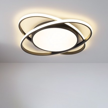 led吸顶灯简约现代客厅主卧室餐厅房间2025新款中山北欧大气灯具