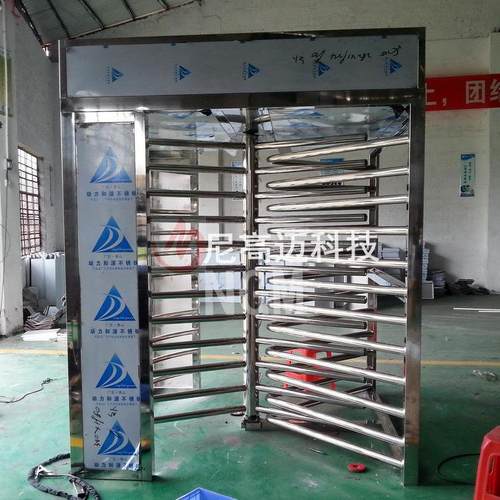 高铁站手动旋转单向门 珠海公交车站导向禁行器梳状全高闸 单项門