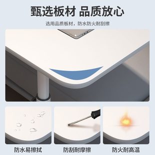 客厅可折叠家用床边桌升降卧室可移动桌沙发边几小书桌电脑桌置物