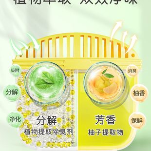 除异味清洁盒冰箱除味剂除味去味除臭去污神器清洗剂专用去霉家用