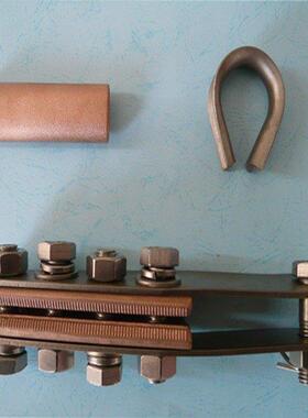 铁路接触网电力金具配件JL03-2005接触线中心锚结线夹II型