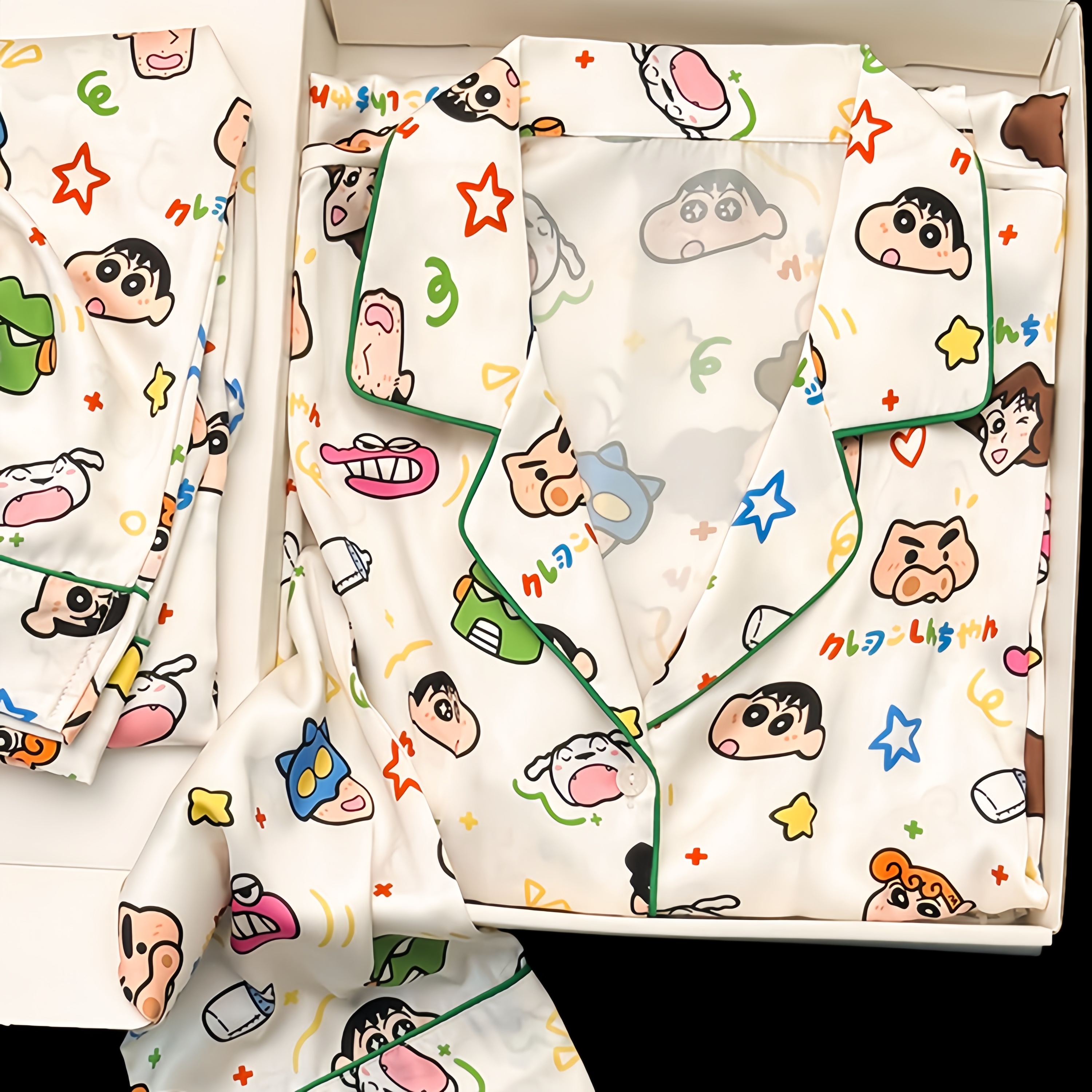 礼盒装真丝女款精致可爱风家居服