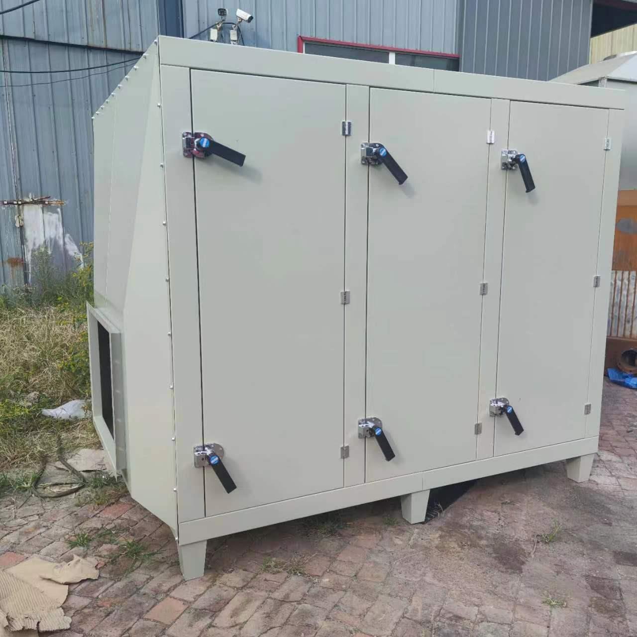 厂家初效干式过滤箱 粉尘收集设备活性炭吸附环保装置高效过滤器