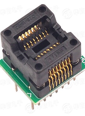 TSSOP20烧录座测试座ST芯片OTS28-0.65-01SOP8SOP16编程座烧写座