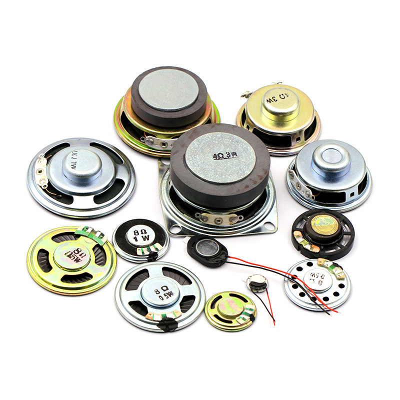 小喇叭扬声器diy 0.25 0.5 1 1.5 2 3 5W瓦4 8欧16R音响配件音箱