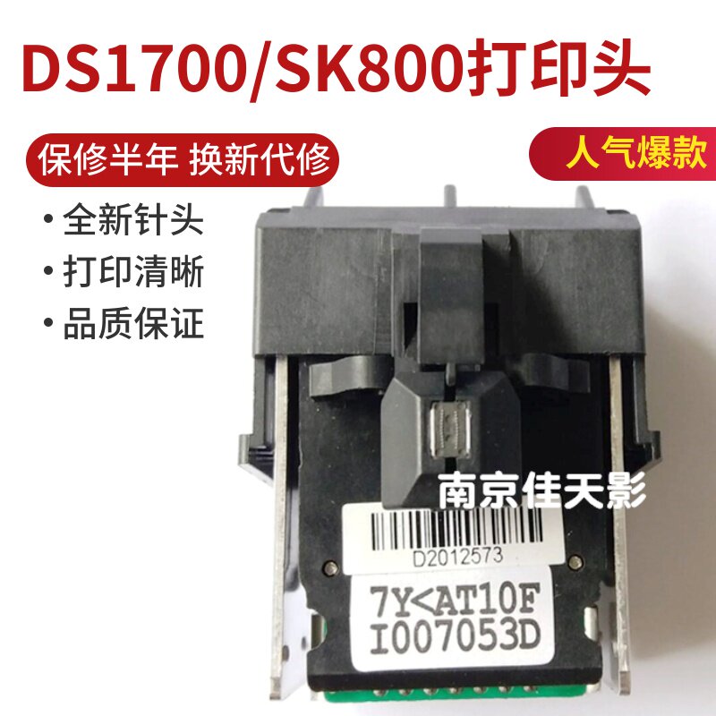 原装 得实DS1700 DS2100 DS600 DS5400III打印头 SK800 SK600针头