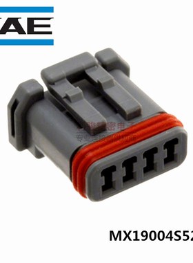 JAE原装MX19004S52灰色母头 4P防水MX19接插件日本进口现货