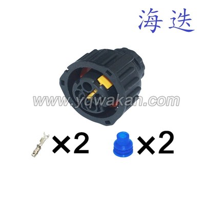 1-1813099-3适用汽车接插件连接器配端堵DJ73022Y-2.5-21线束插头