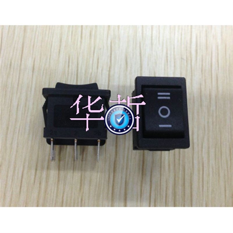 船形开关KCD1-203/六脚 三档翘板开关电源开关开孔21*15