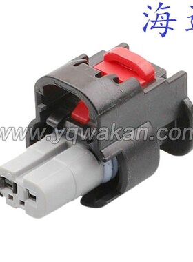 DJ7023YE-1.2-21适用于汽车连接器接插件黑色线束插头1-2296694-2