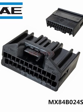 JAE MX84B024SF1原装连接器24孔阻燃母胶壳汽车接插件2024现货